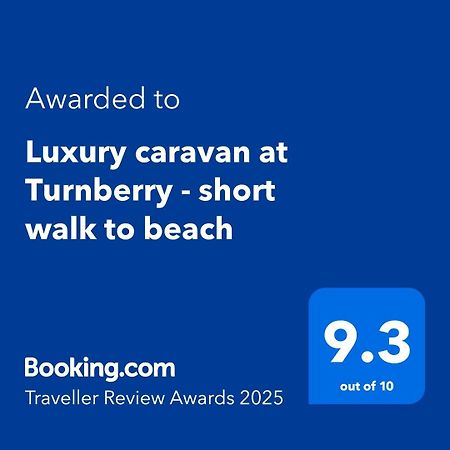 גירבאן Luxury Caravan At Turnberry - Short Walk To Beach מראה חיצוני תמונה