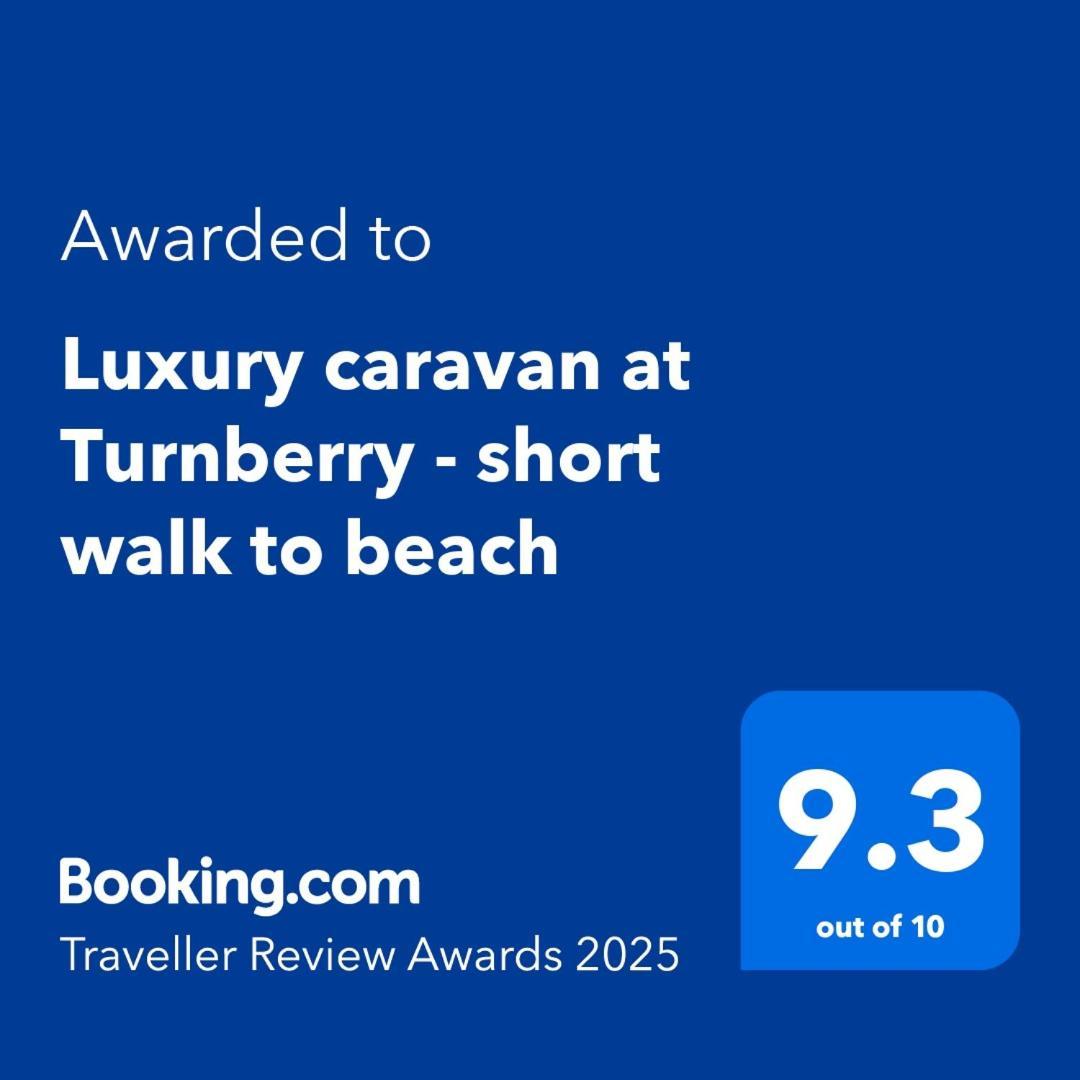 גירבאן Luxury Caravan At Turnberry - Short Walk To Beach מראה חיצוני תמונה